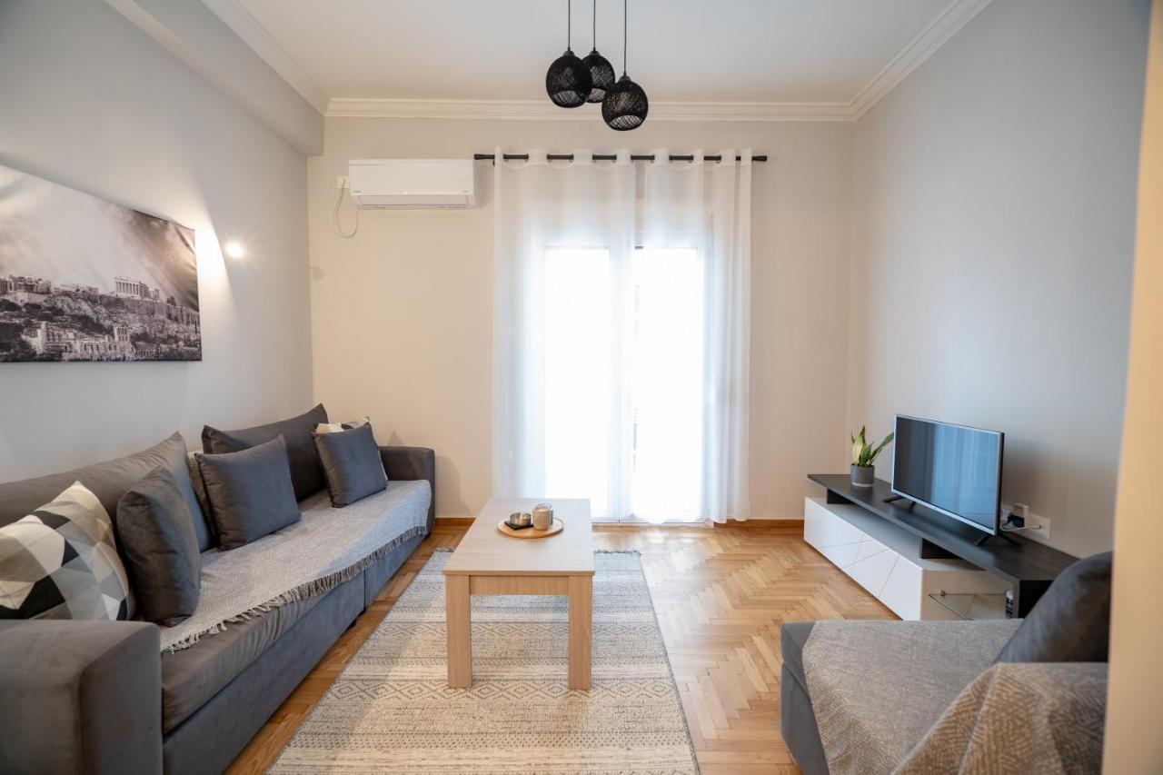 Athens Center 2 Bedrooms 4 Pers Apartment. Exteriör bild